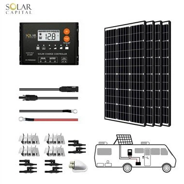 400W 12V Off Grid Solar Kit