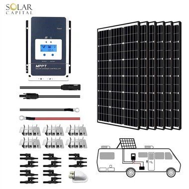 600W 12V Off Grid Solar Kit